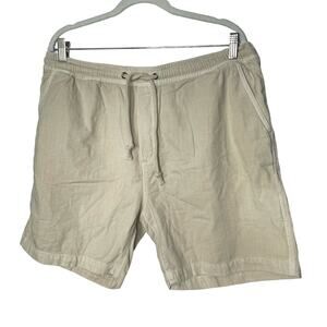 Marine Layer Shorts Men's XXL 100% Cotton Tan